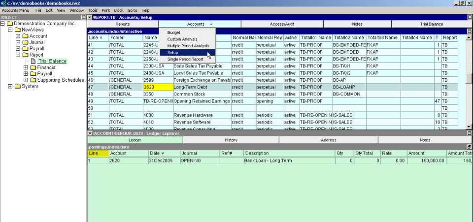 A Full General Ledger Accounting Software